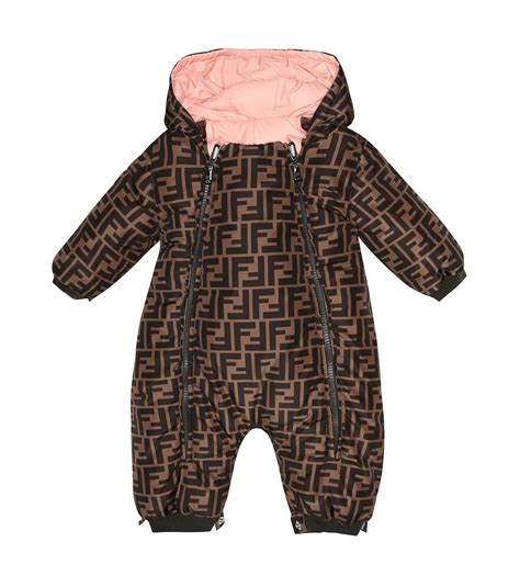 fendi baby onsie|fendi baby girl sweatpants.